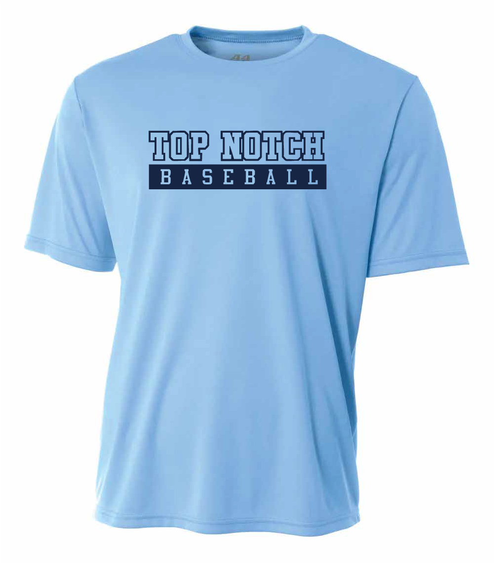 Top Notch Baseball Short Sleeve T-Shirt w/ Original Logo w/ Name and Number