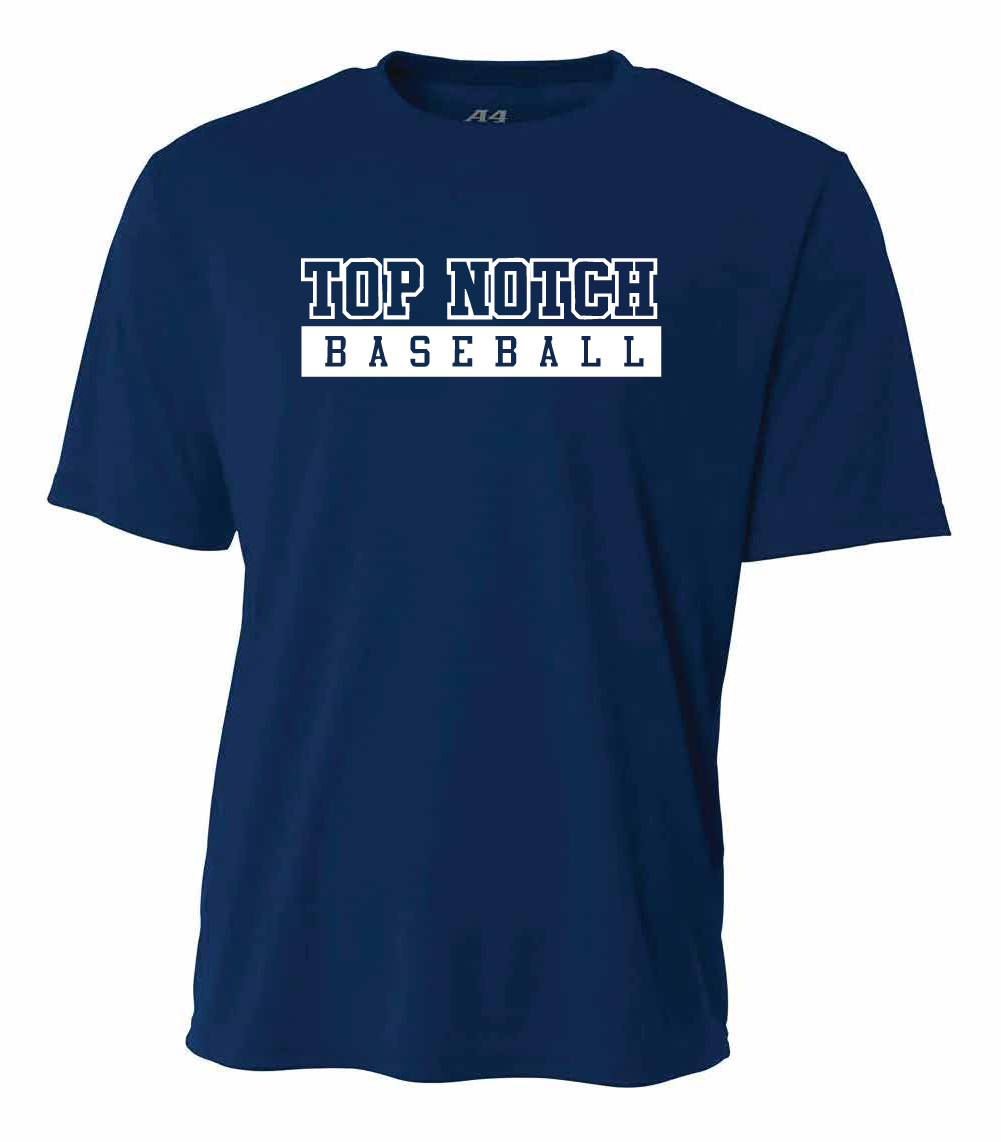 Top Notch Baseball Short Sleeve T-Shirt w/ Original Logo w/ Name and Number