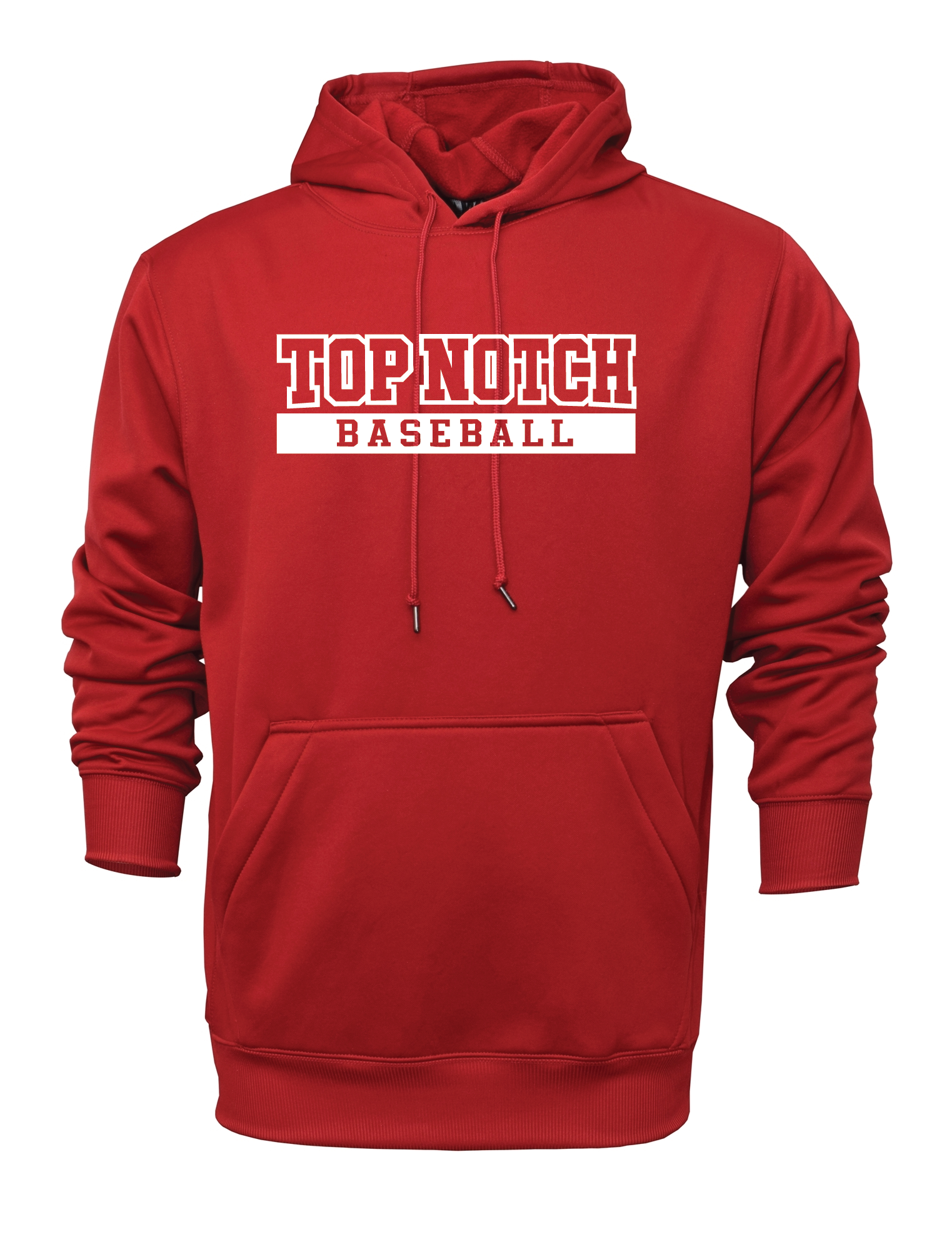 Top Notch Baseball Pullover Hooded Sweatshirt w/ Original Logo w/ Name and Number