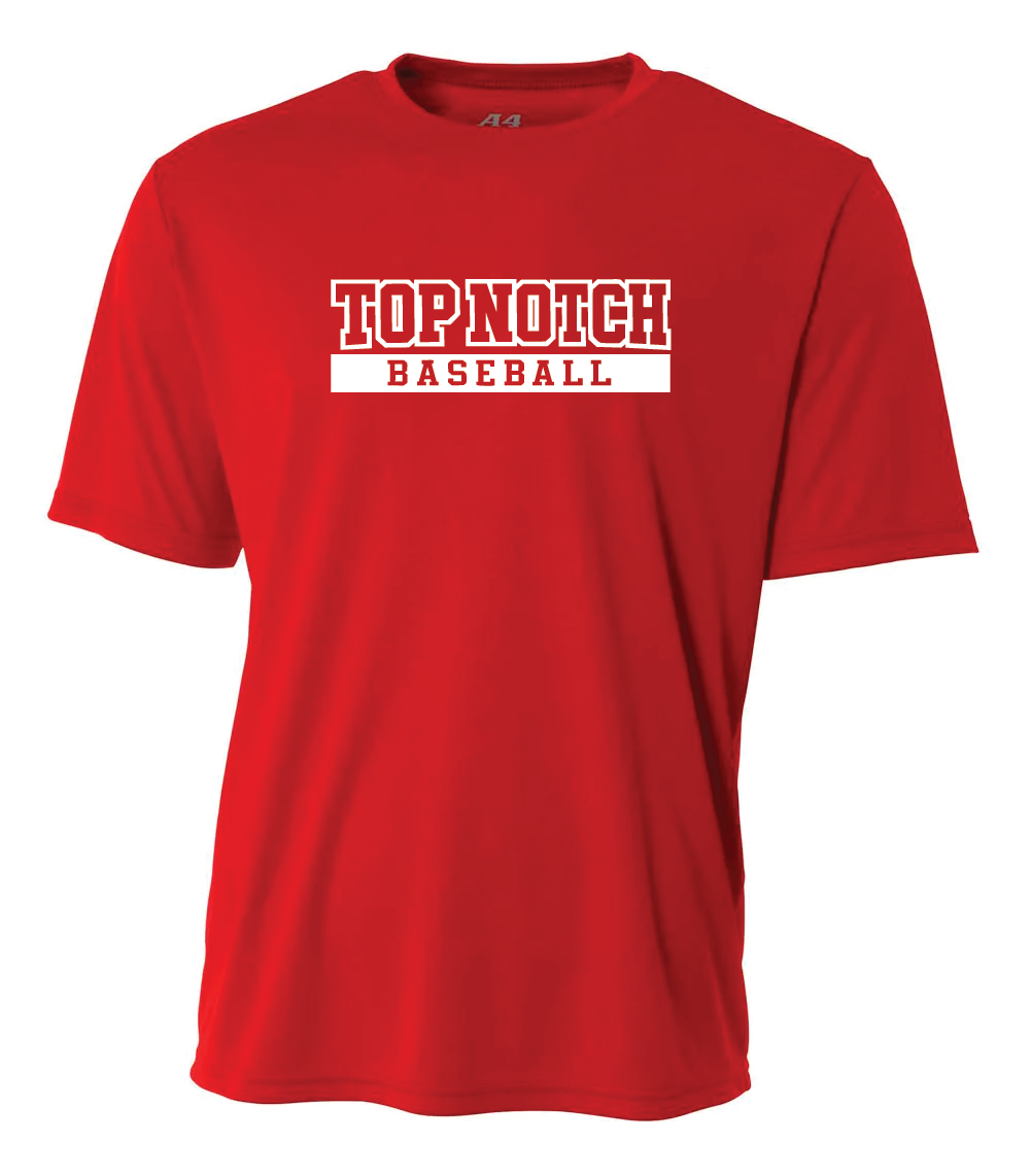 Top Notch Baseball Short Sleeve T-Shirt w/ Original Logo w/ Name and Number