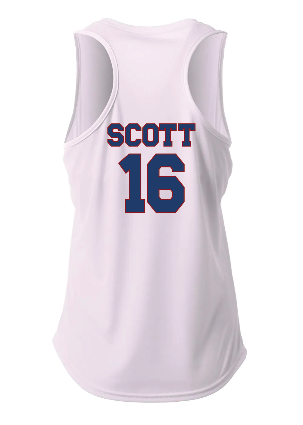 Top Notch Baseball Tank Top w/ Original Logo w/ Name and Number