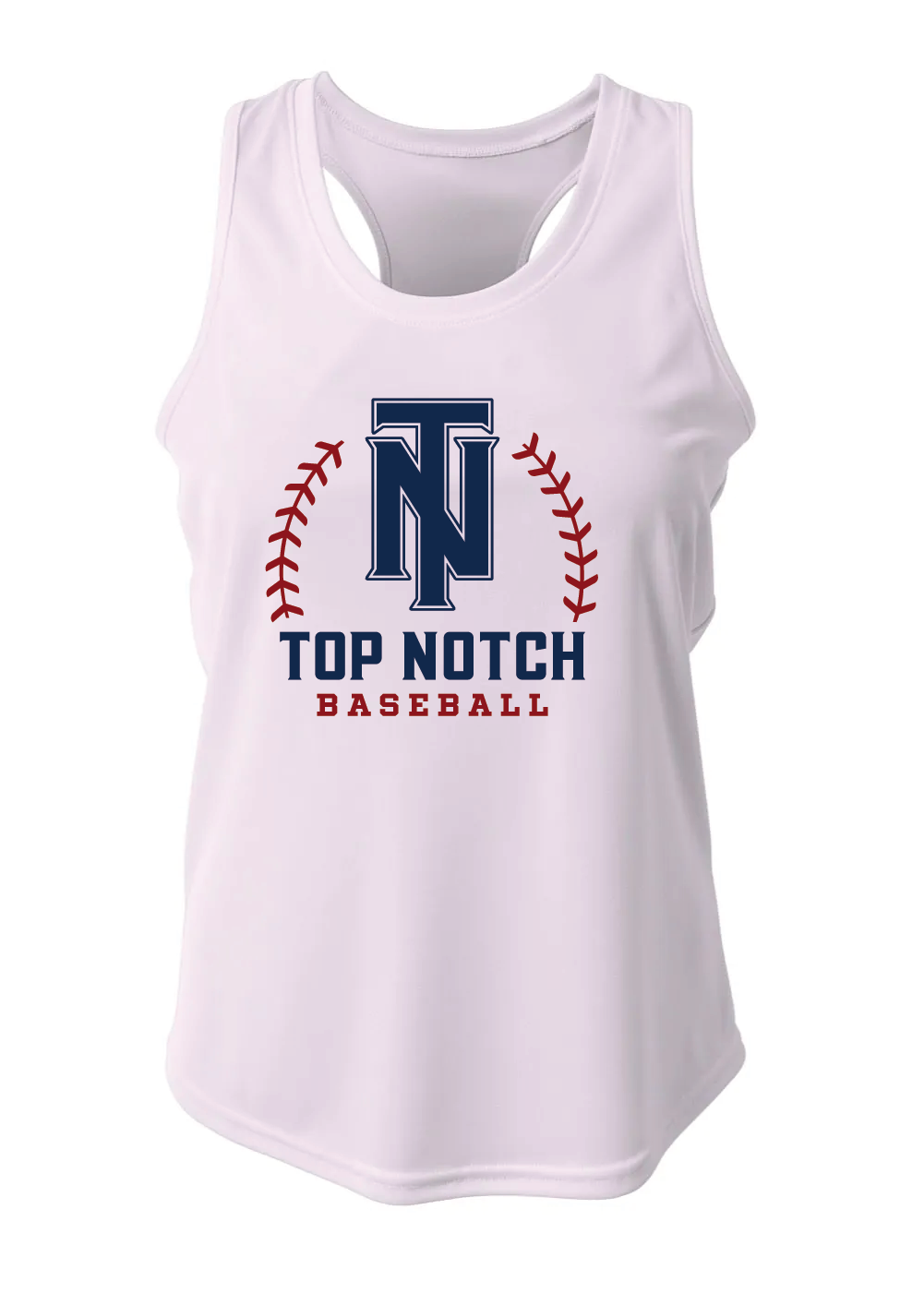 Top Notch Baseball Tank Top w/ Original Logo w/ Name and Number